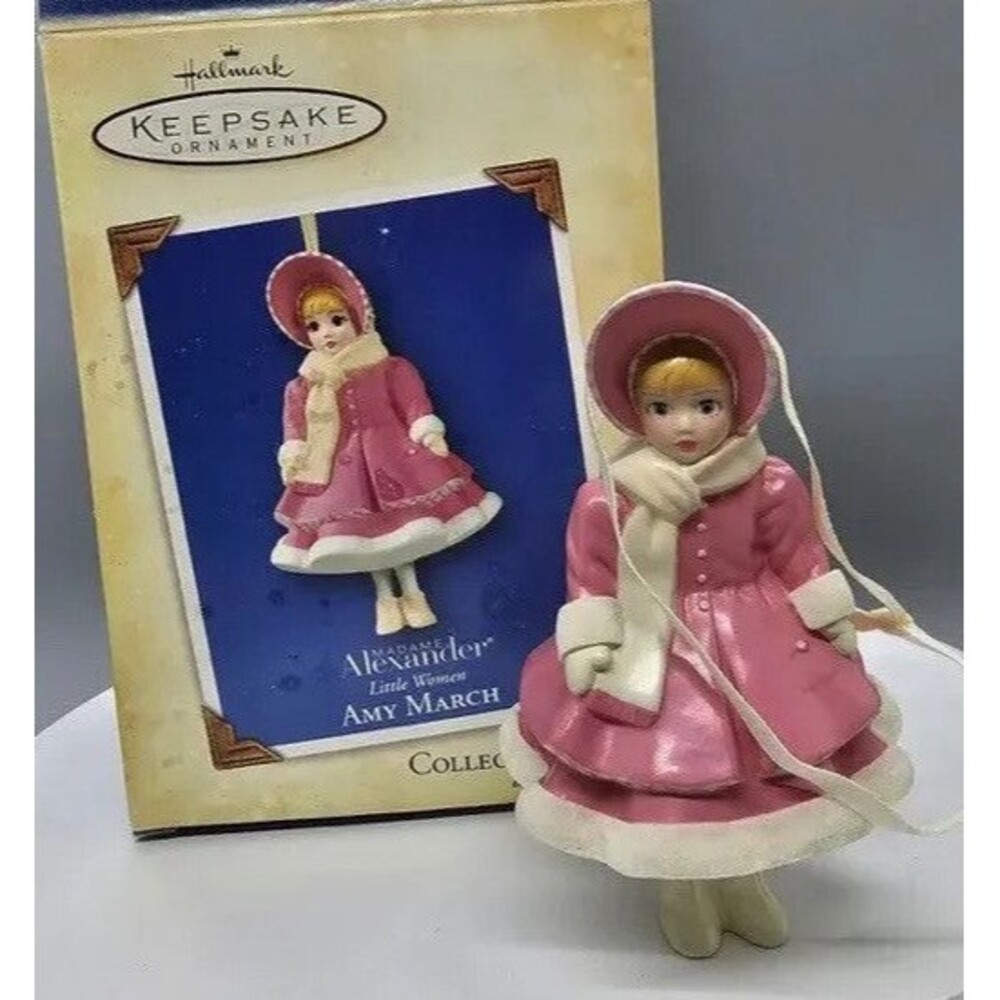 Vintage Hallmark Keepsake Ornament Amy March Little Women Madame Alexander Doll
